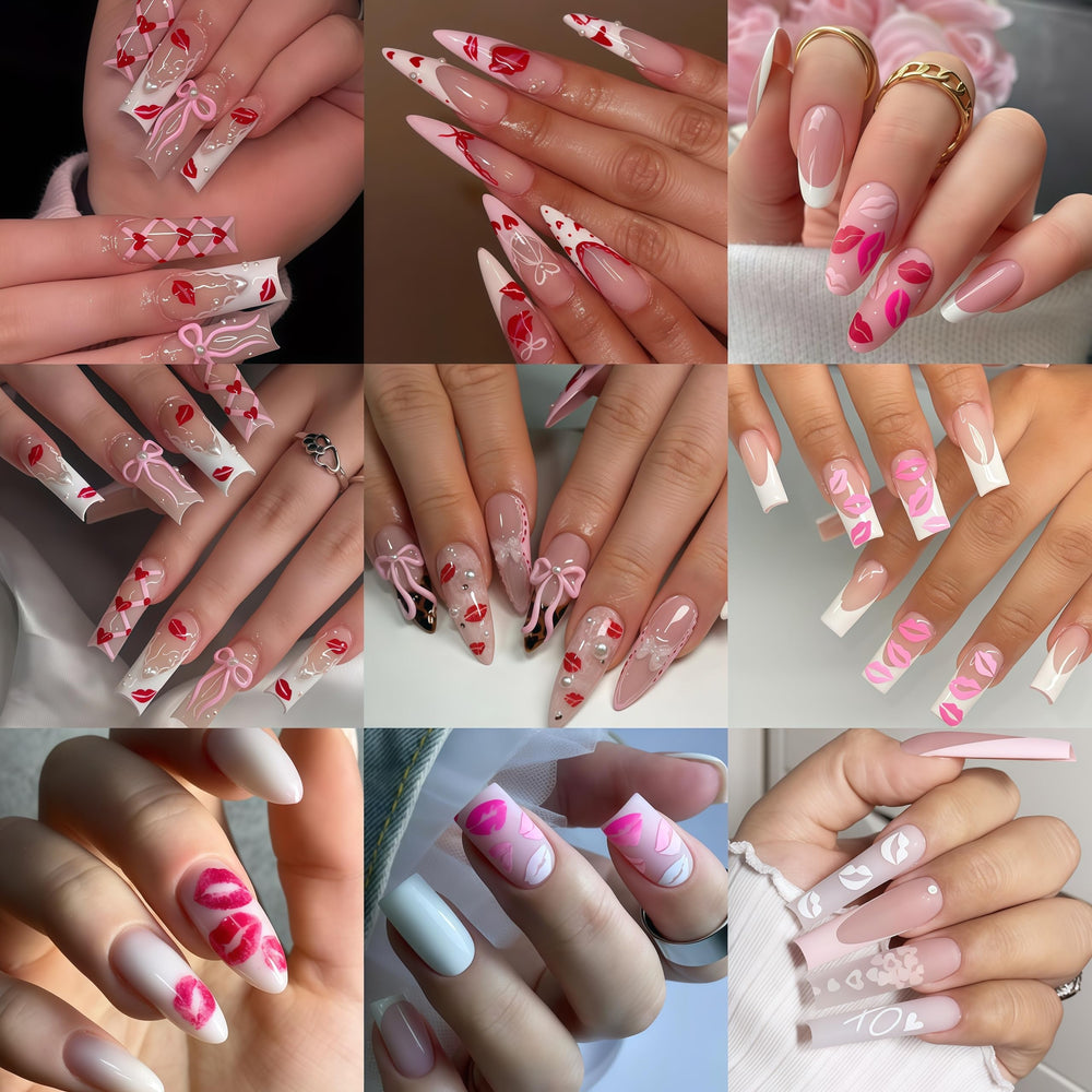CnSybaris lip sticker applied on nail with premium finish