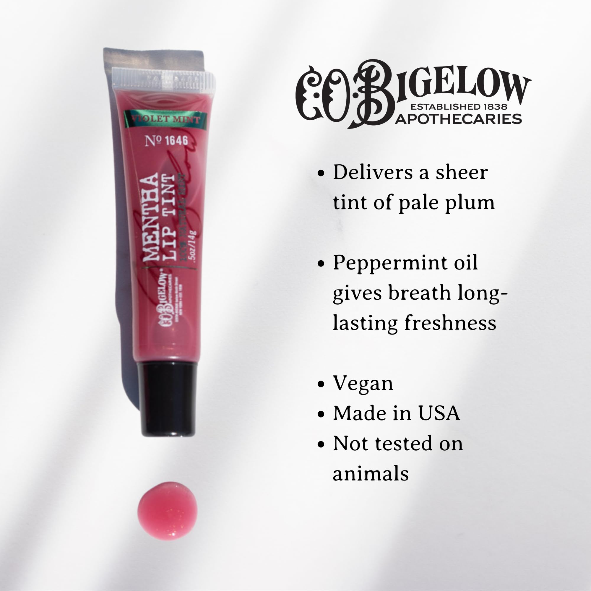 Travel-ready Plum Mentha Lip Tint Trio for on-the-go touch-ups