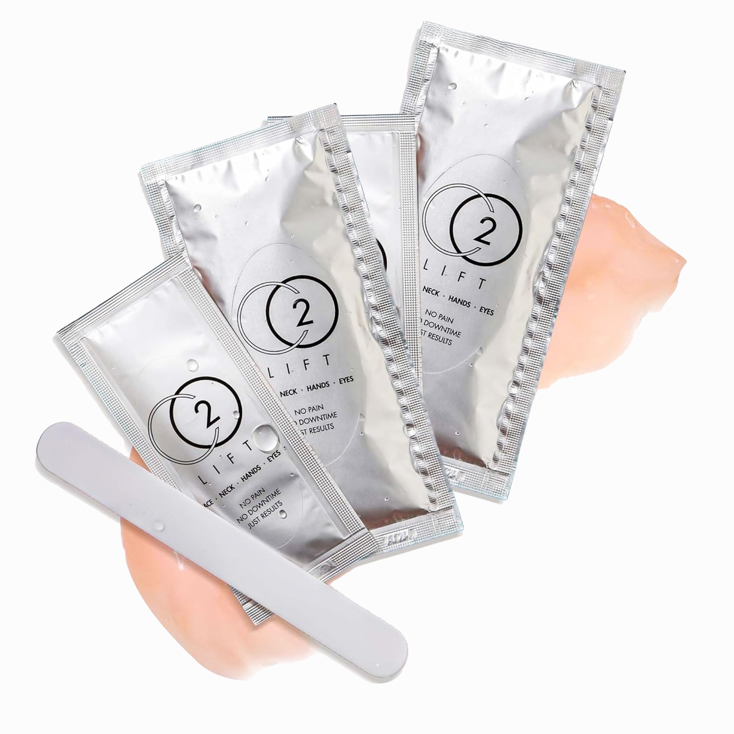 CO2Lift carboxy gel face mask for deep hydration and glow