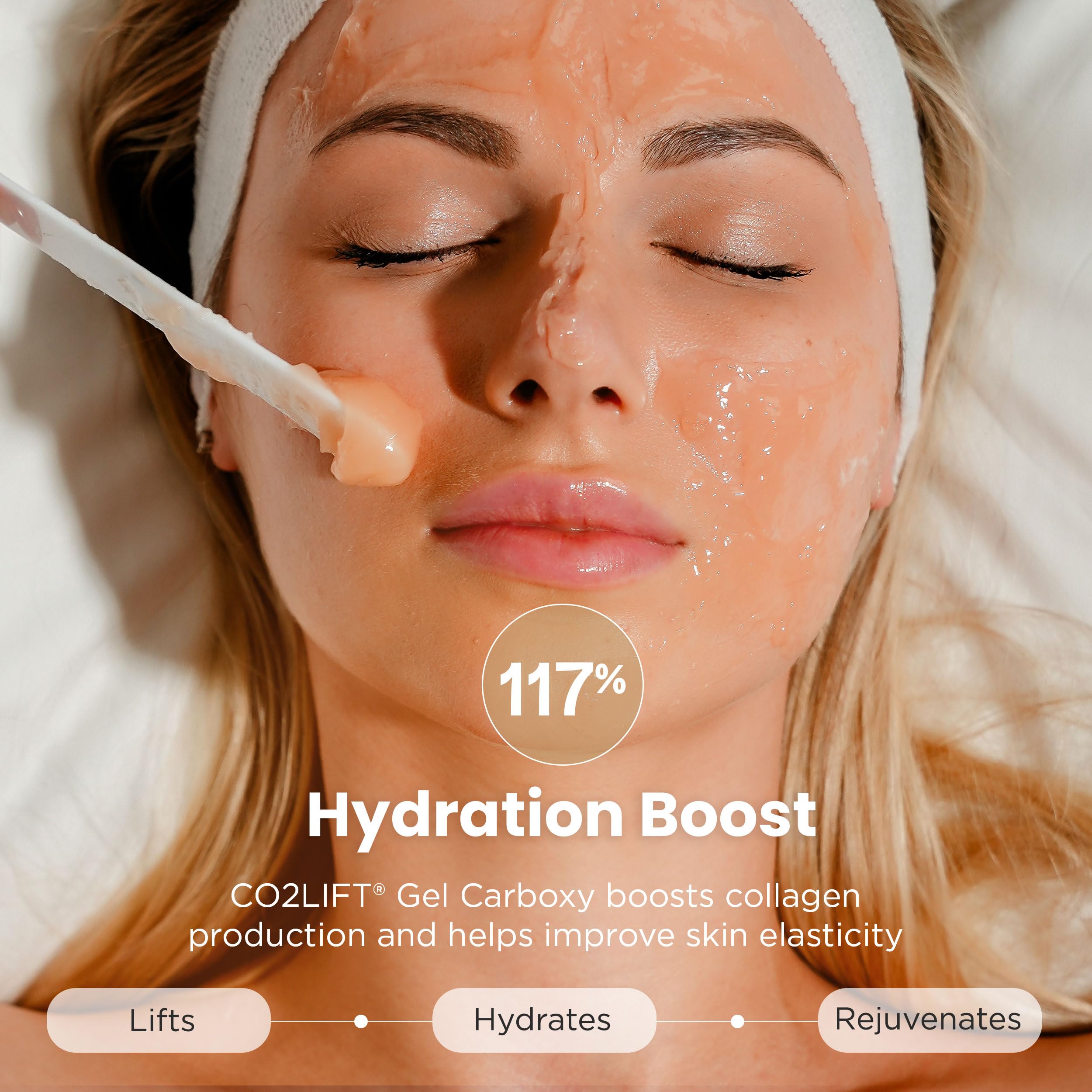 CO2Lift eye area treatment targets puffiness and tired appearance