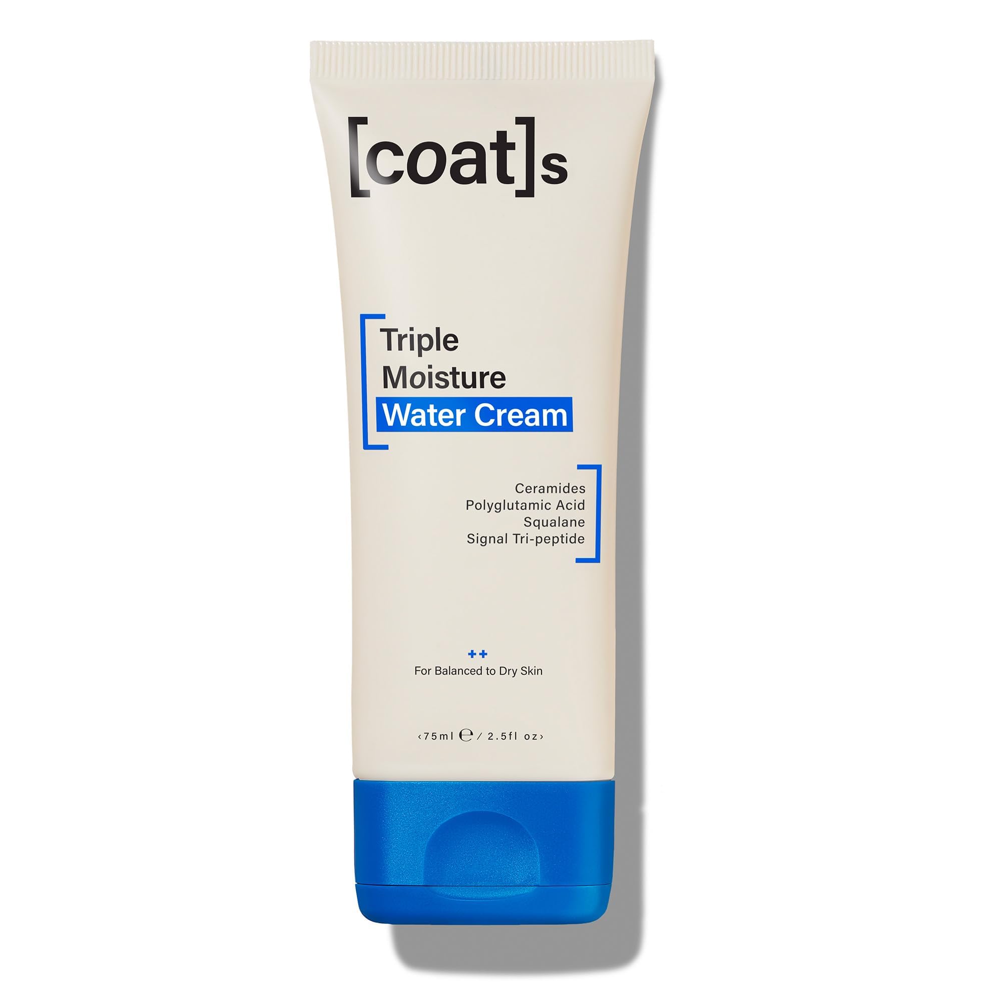 COATS Triple Moisture Water Cream bottle on vanity offering lightweight, daily hydration for teen skin