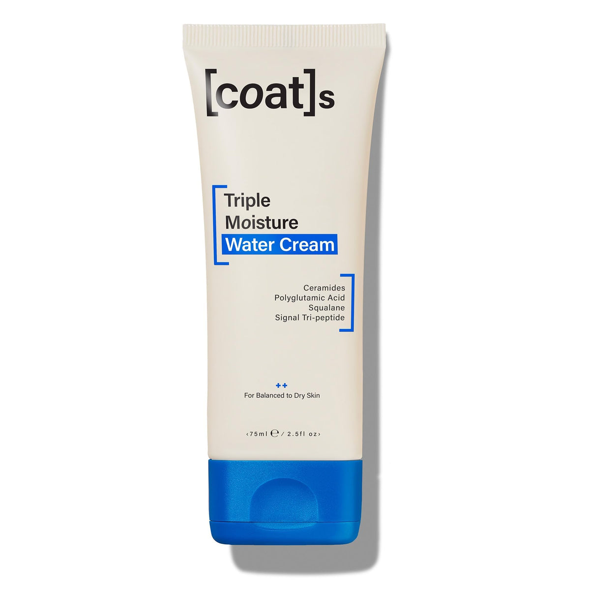 COATS Triple Moisture Water Cream bottle on vanity offering lightweight, daily hydration for teen skin