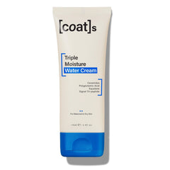 COATS Triple Moisture Water Cream bottle on vanity offering lightweight, daily hydration for teen skin