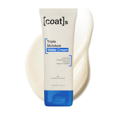 COATS Triple Moisture Water Cream jar shows weightless hydration for balanced skin.