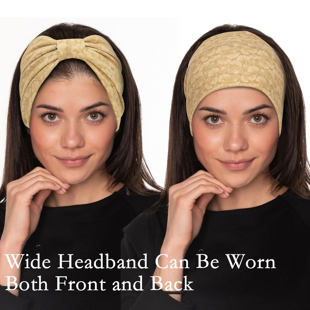 Cobahom wide headband folds compactly for easy packing and travel.