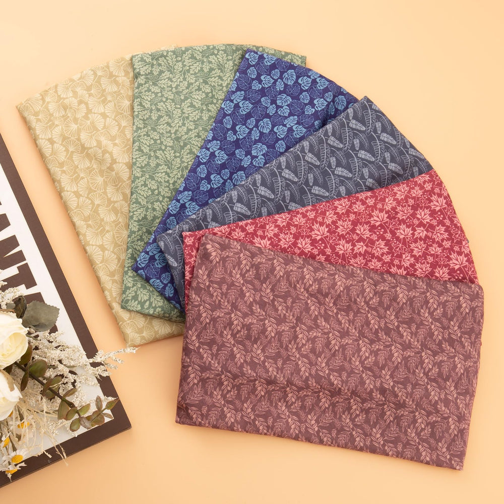 Cobahom versatile leaf-pattern headbands pair with outfits from casual to sporty.