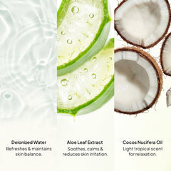 COBA'S DAUGHTER face body hair multi-use gel for daily hydration.
