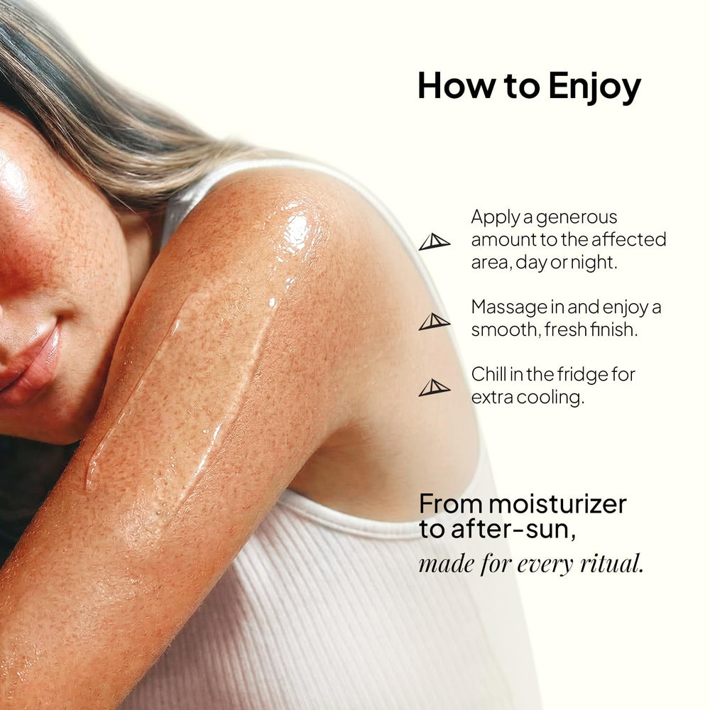 COBA'S DAUGHTER skin-softening result after use, hydrated look.
