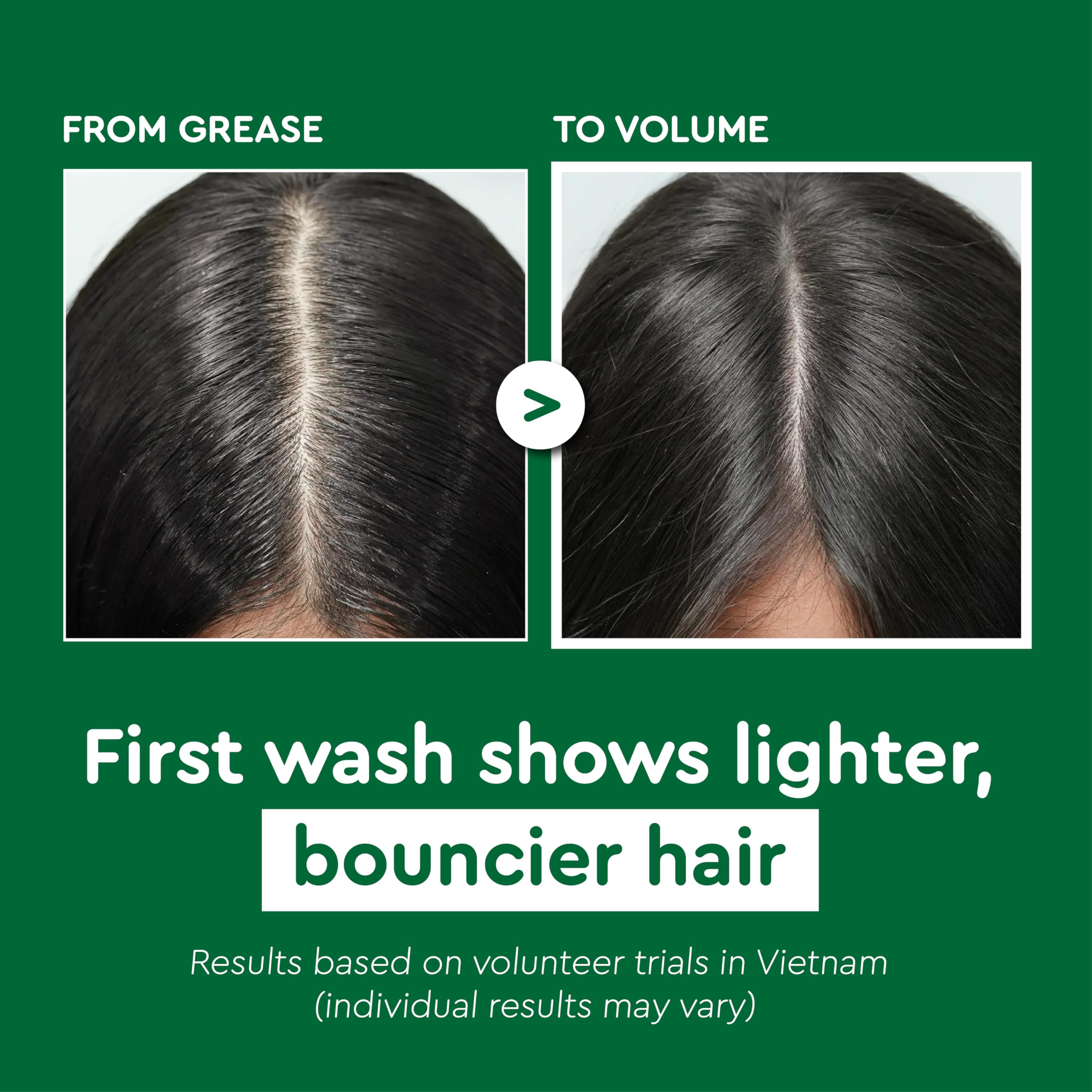 COCAY HOALA VIETNAM wheat protein botanicals closeup highlights nourishing scalp care