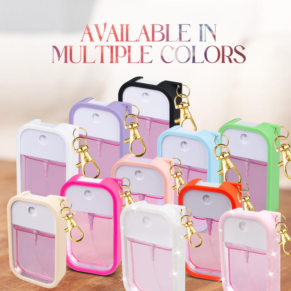 COCGVEL 360-degree keychain attached to handbag for quick access