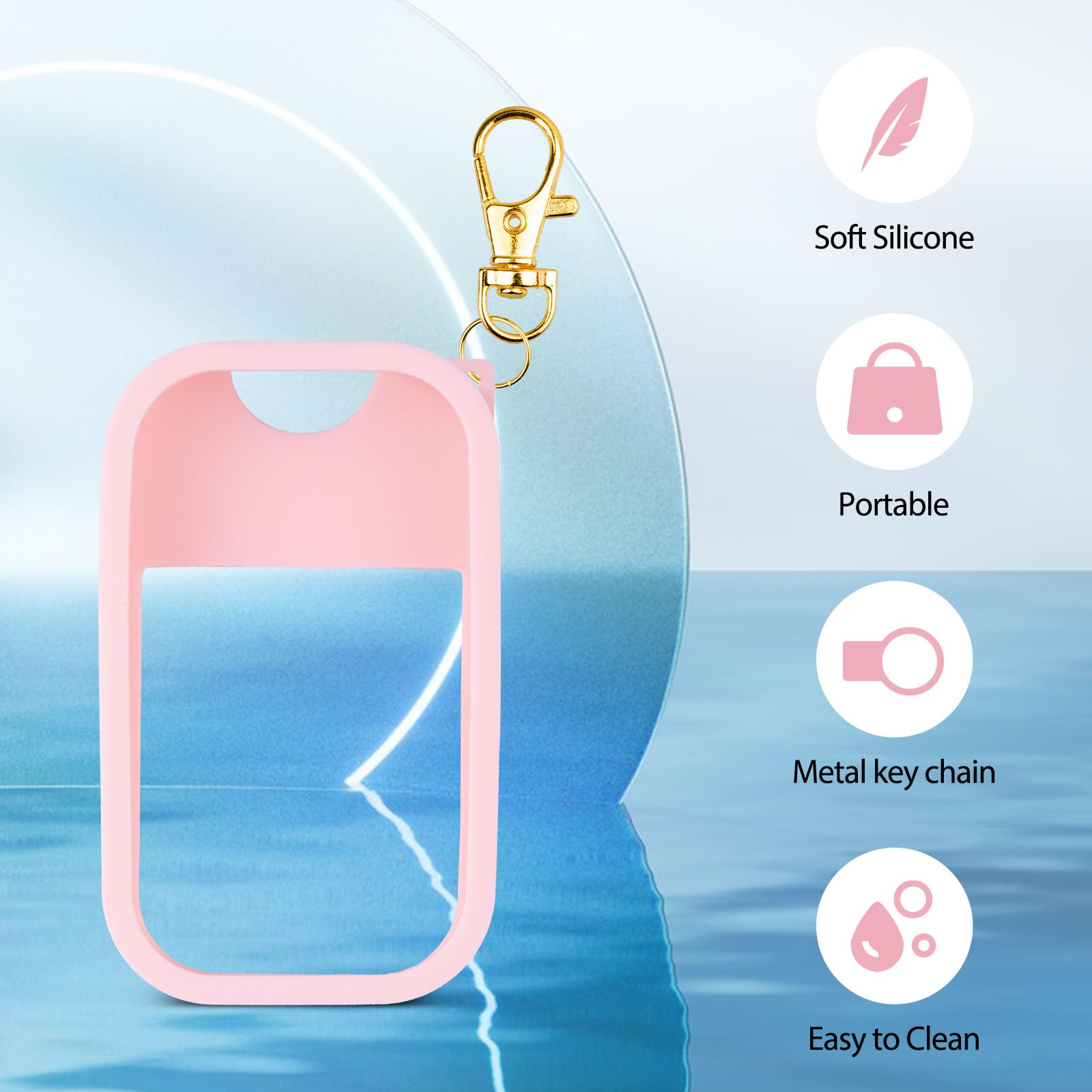 COCGVEL soft flexible silicone for lightweight comfortable carry