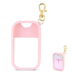 COCGVEL pink silicone case fits Touchland Power Mist bottle securely