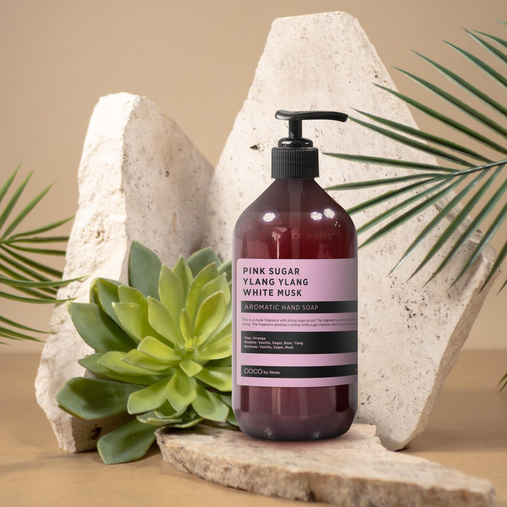 COCO by Stone gift-ready packaging displayed on vanity