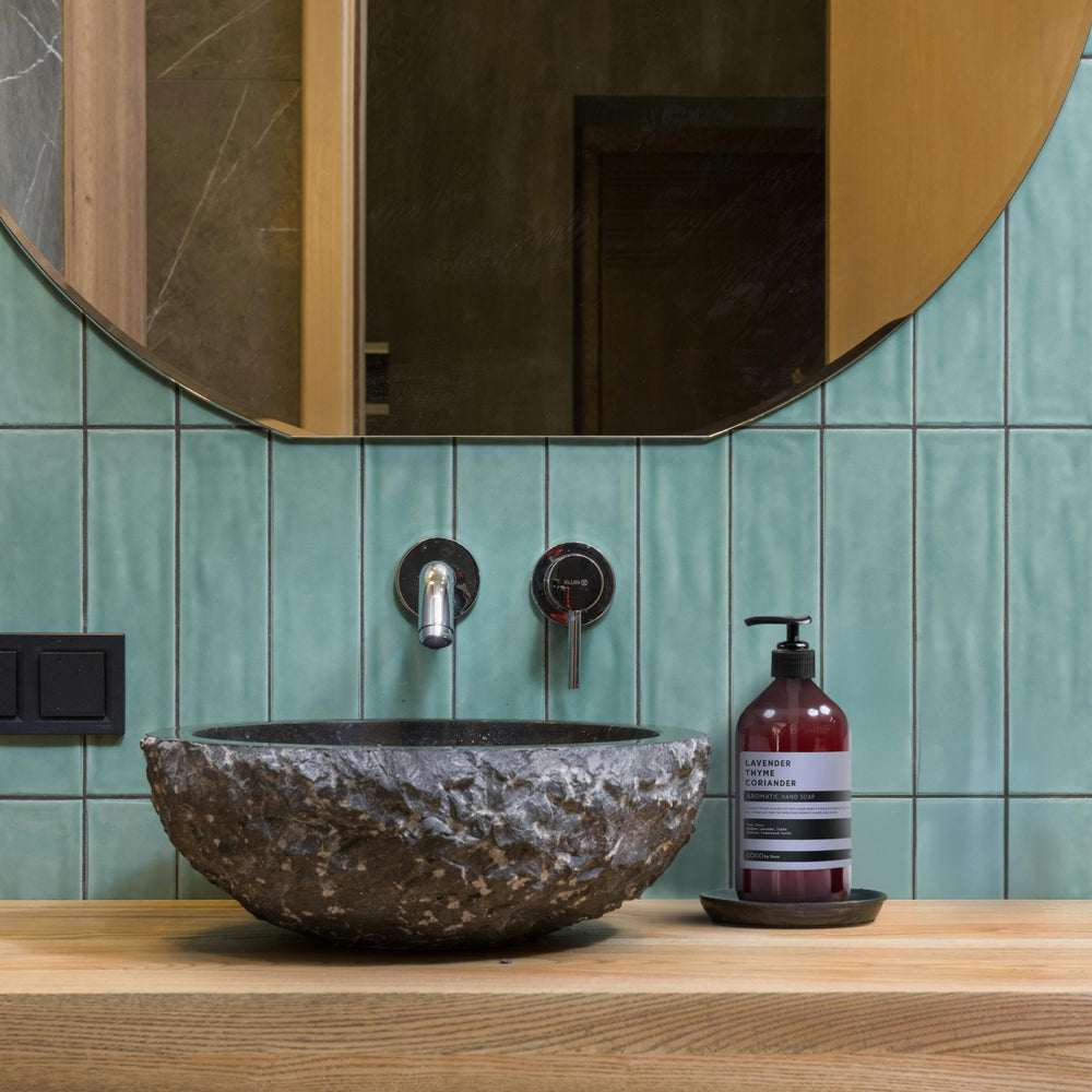 COCO by Stone recyclable glass bottle packaging emphasizing sustainability