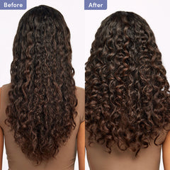 Coco & Eve Boost Therapy conditioner lather during rinse and rinse-off experience.
