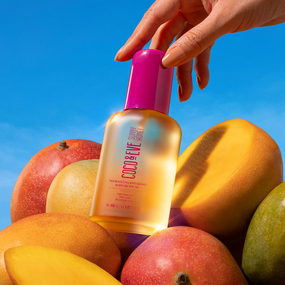 Moisturizing formula with cacao extract and apricot kernel oil from Coco and Eve