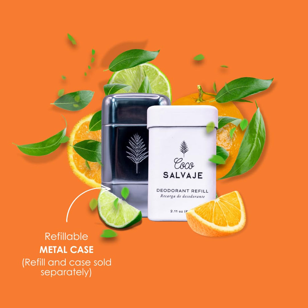 COCO SALVAJE deodorant stick application demonstrates smooth glide