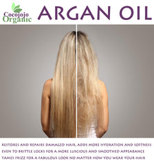 cocojojo Argan Oil unscented label indicates deodorized formula suited for fragrance-sensitive routines.