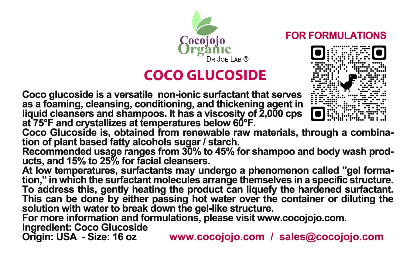 Cocojojo Coco Glucoside facial cleanser shot highlights mild, non-irritating formulation