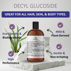 Cocojojo Coco Glucoside label highlights fragrance-free formula for sensitive skin