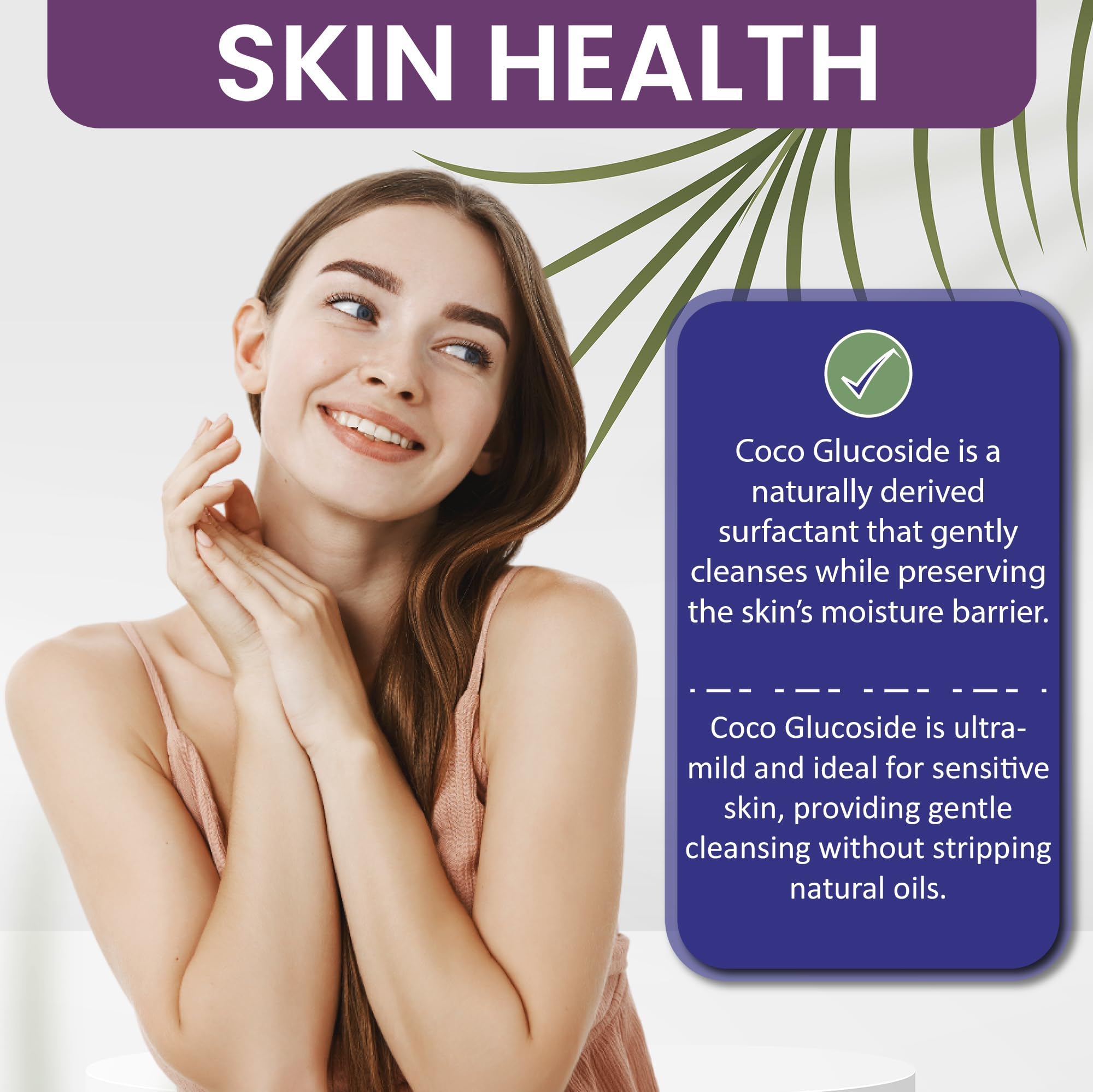Plant-derived ingredients emphasize renewable sourcing for eco-friendly formulations.