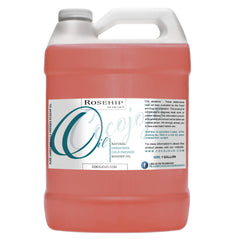 Cocojojo Rosehip Oil bottle close-up showing pure, moisturizing formula