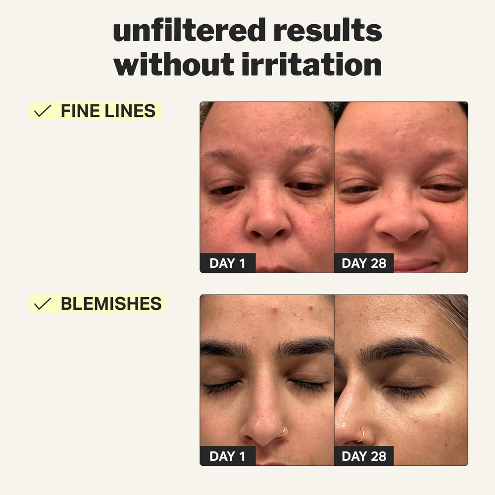 Cocokind Beginner Retinol Gel ingredients with aloe and cica promoting soothing hydration.