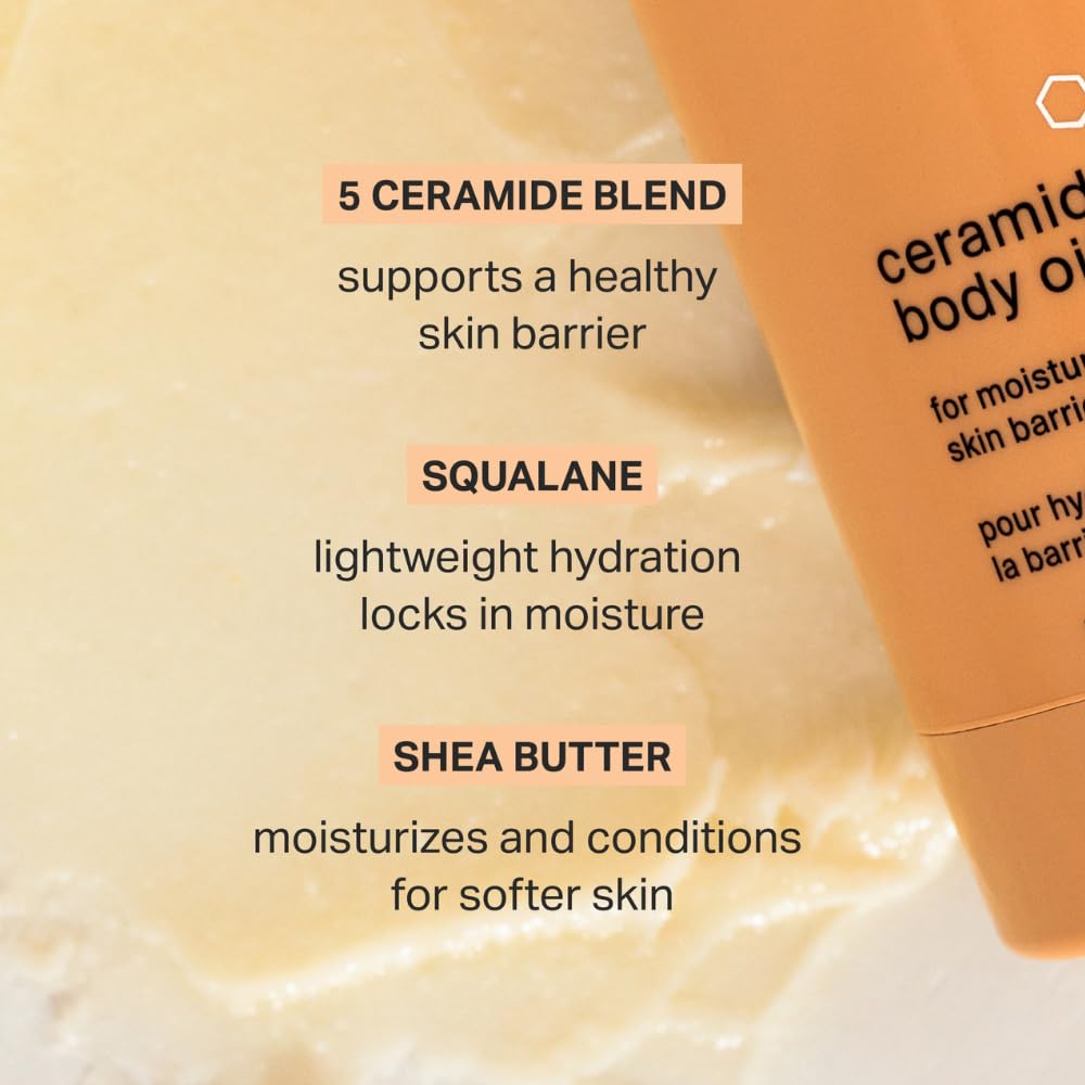 Cocokind Ceramide Body Oil Stick absorbed fast on dry skin areas.