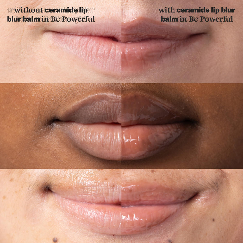 Built-in ring cap on Cocokind Lip Blur Balm for easy attachment to bag or keys.