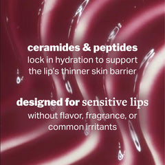 Cocokind Ceramide Lip Blur Balm built-in ring cap for easy attachment.