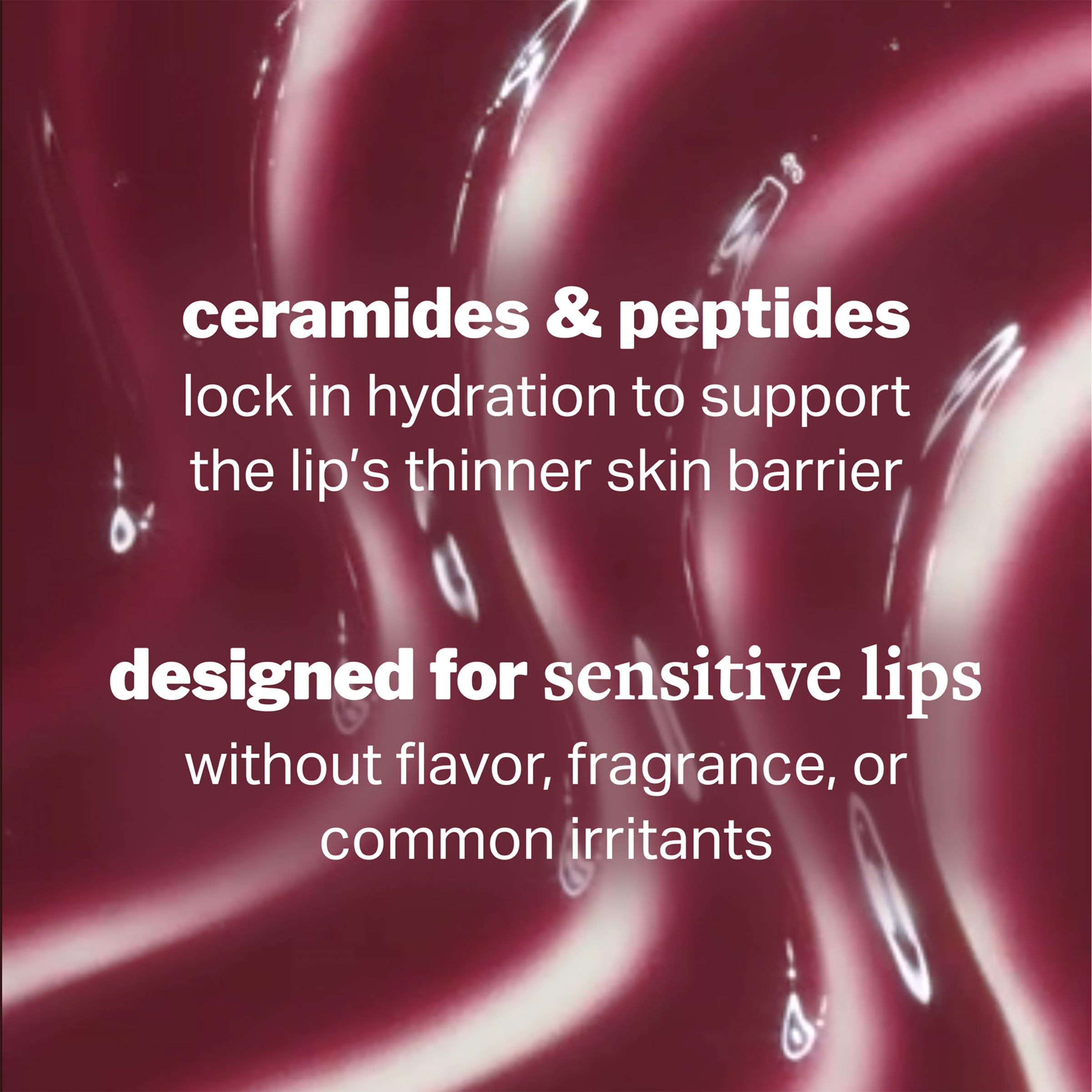 Cocokind Lip Blur Burgundy packaging highlights a six-pack option for stocking up.