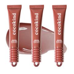 Cocokind Ceramide Lip Blur Balm packaging and 3-pack display for easy gifting.
