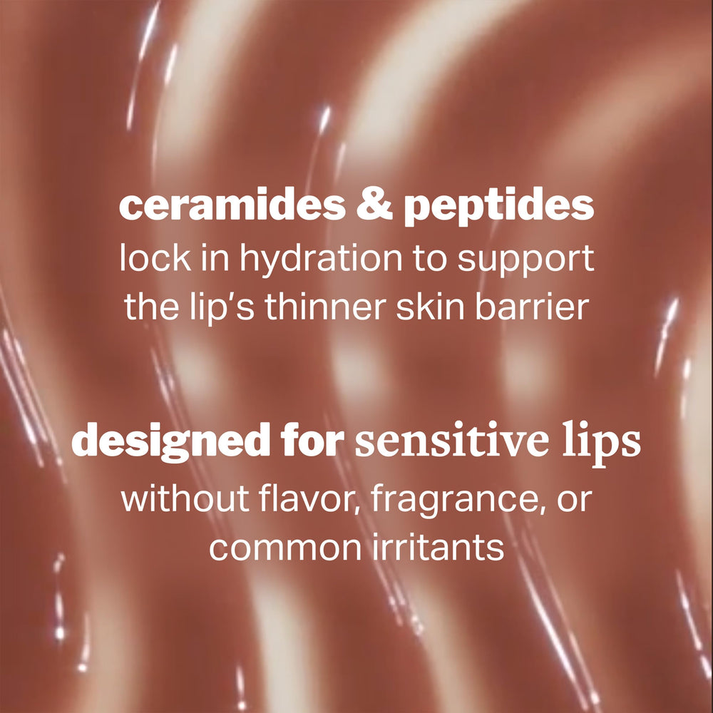 Fragrance-free Cocokind Lip Blur Balm designed for sensitive skin.