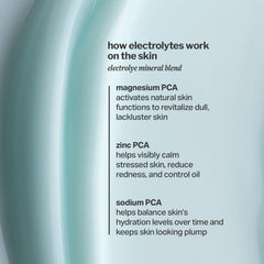 Applying Cocokind Electrolyte Water Cream on the face for calm, refreshed skin.