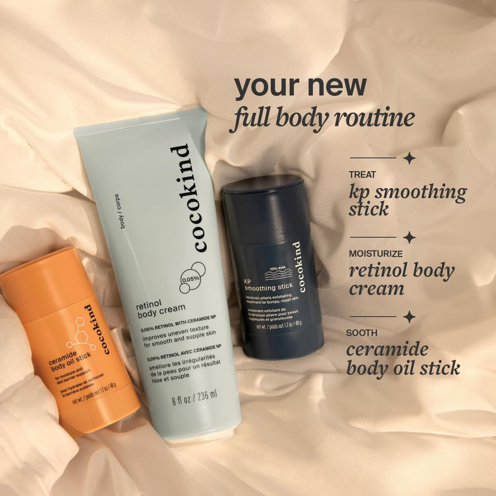 Zinc PCA in Cocokind KP Smoothing Stick supports oil balance and irritation reduction.