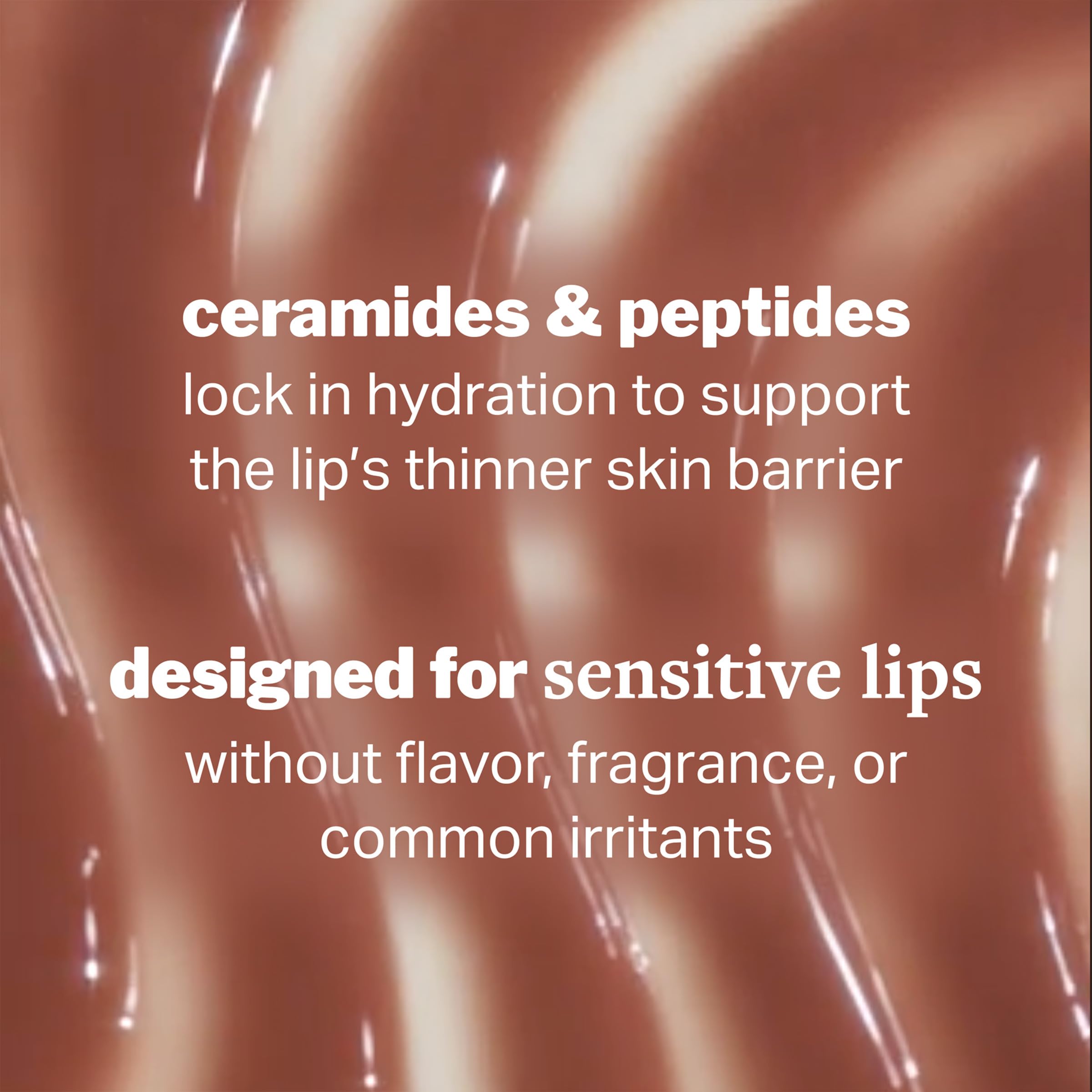 Cocokind Lip Blur Balm built-in ring cap detail for easy attachment.