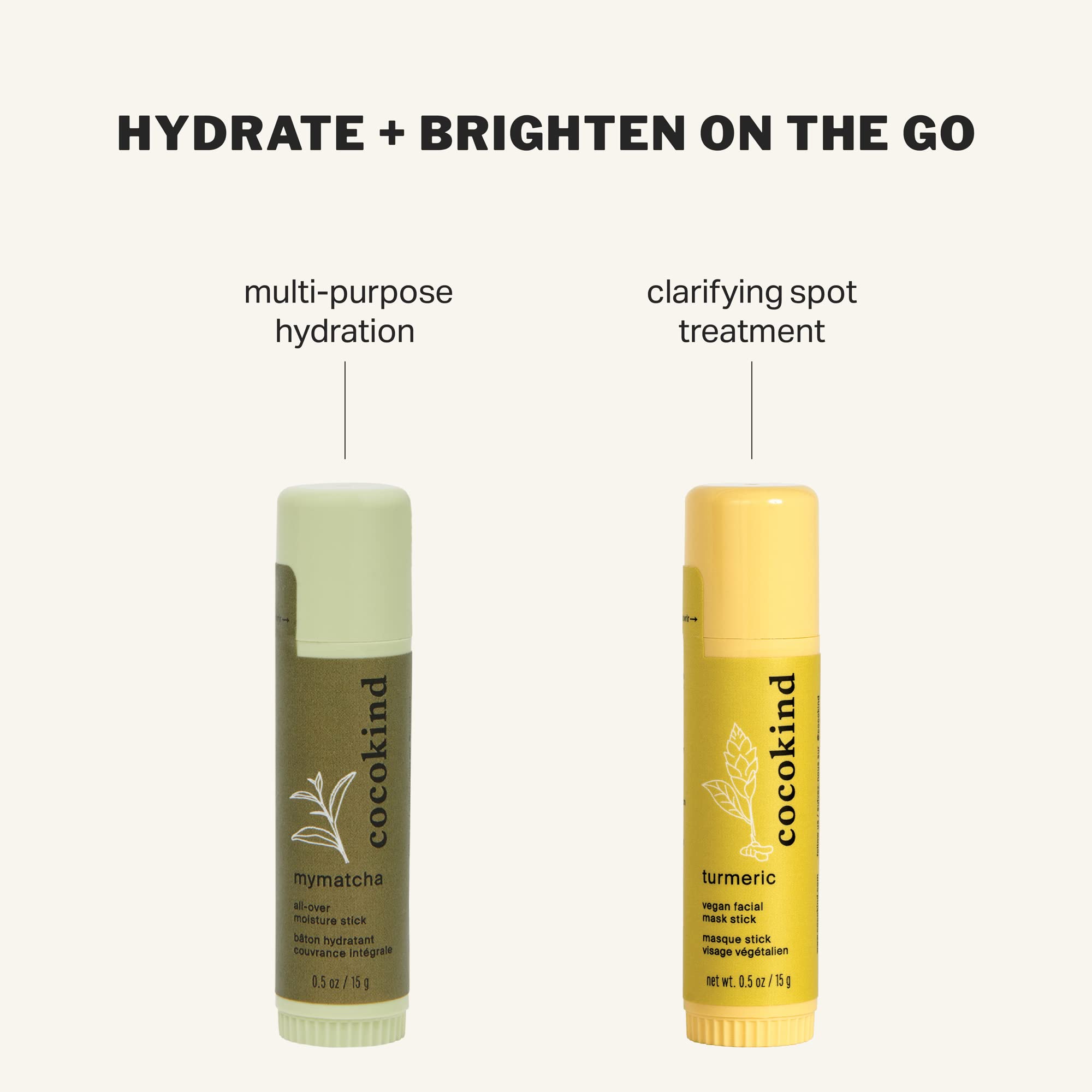 Cocokind Mymatcha Stick packaging is recyclable after use.