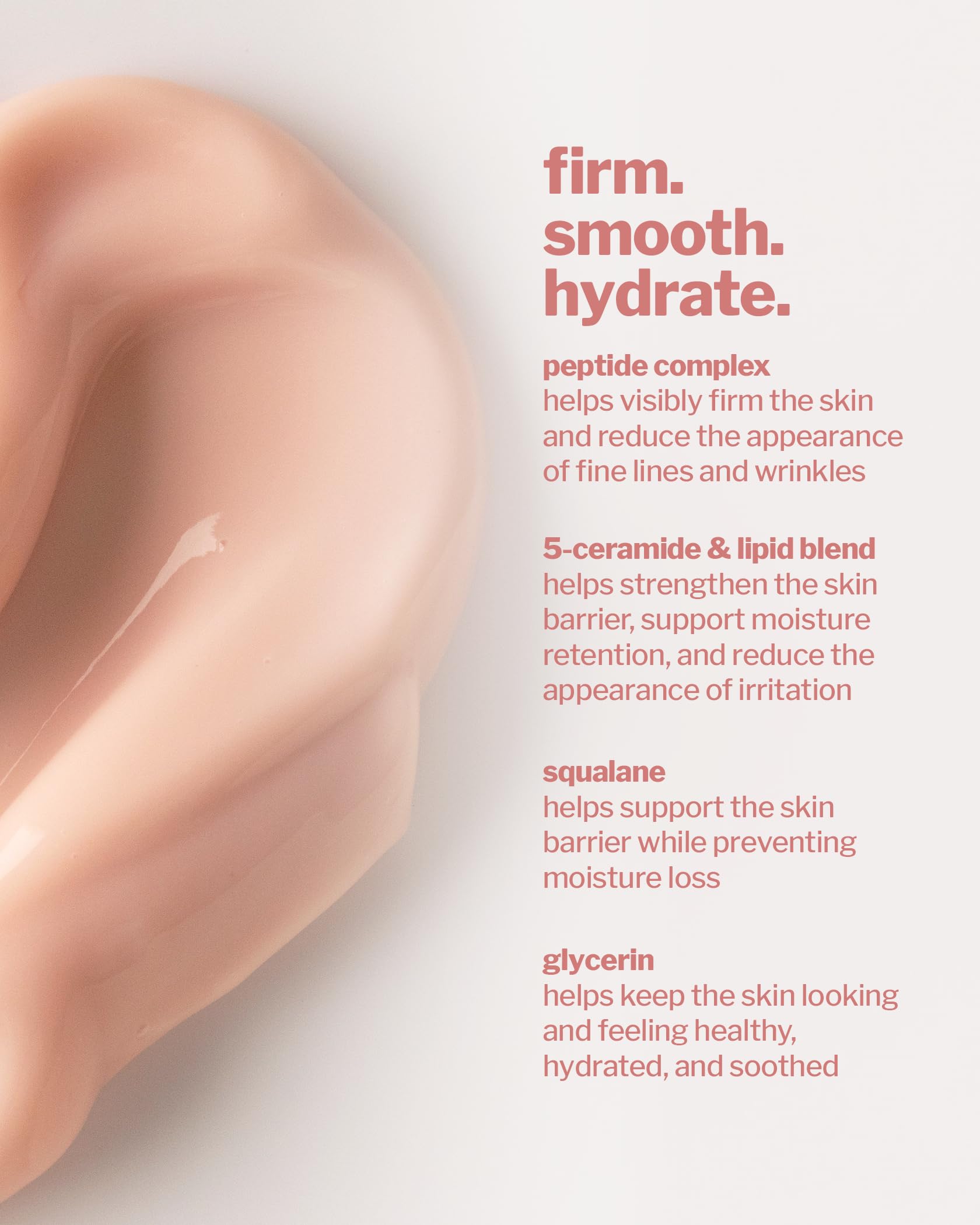 Cocokind Peptide Eye Gel near-eye area during use demonstrates gentle absorption.