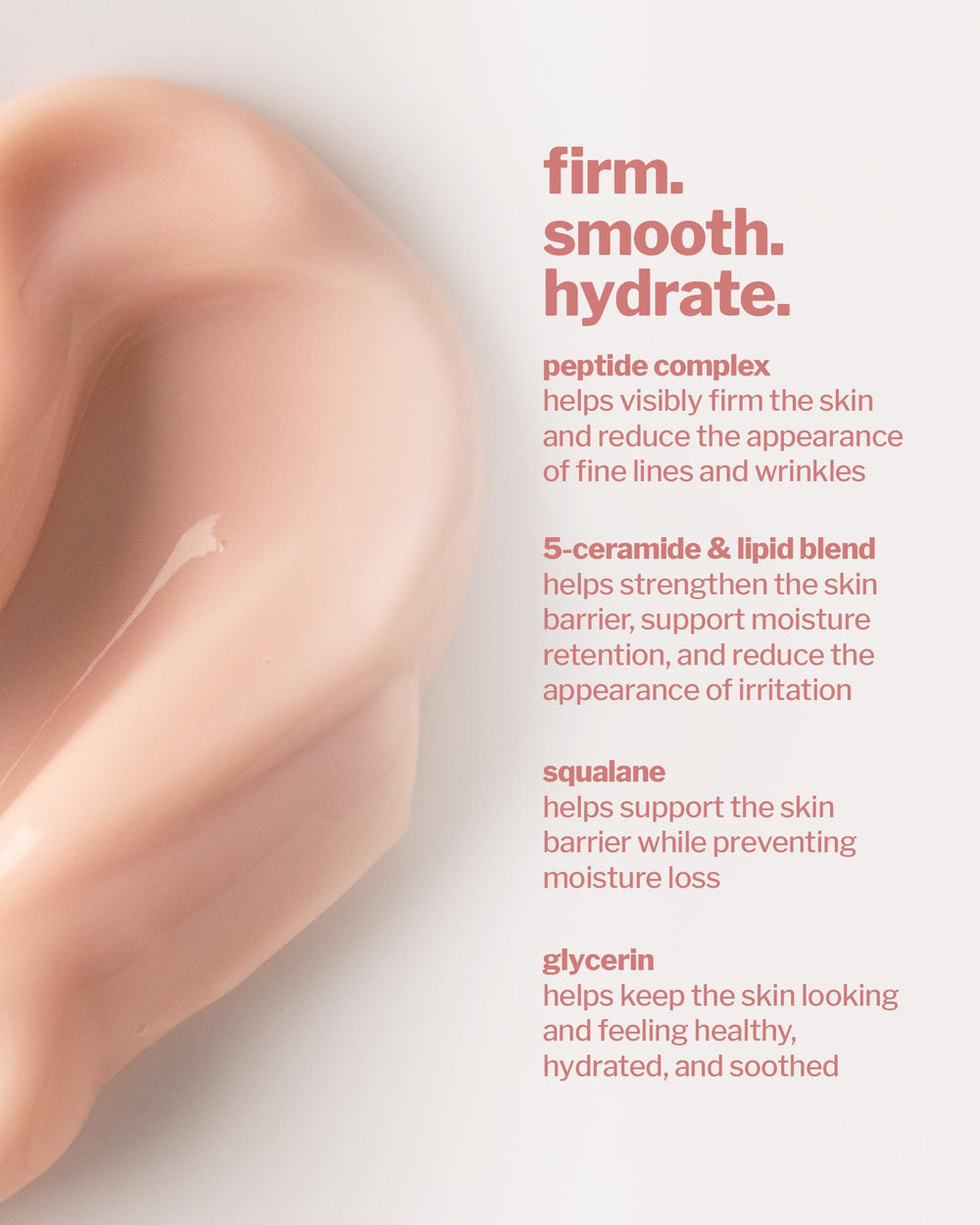 Cocokind Peptide Eye Gel near-eye area during use demonstrates gentle absorption.