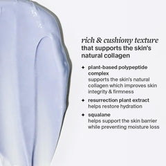 Cocokind Resurrection Polypeptide Cream being applied to clean skin