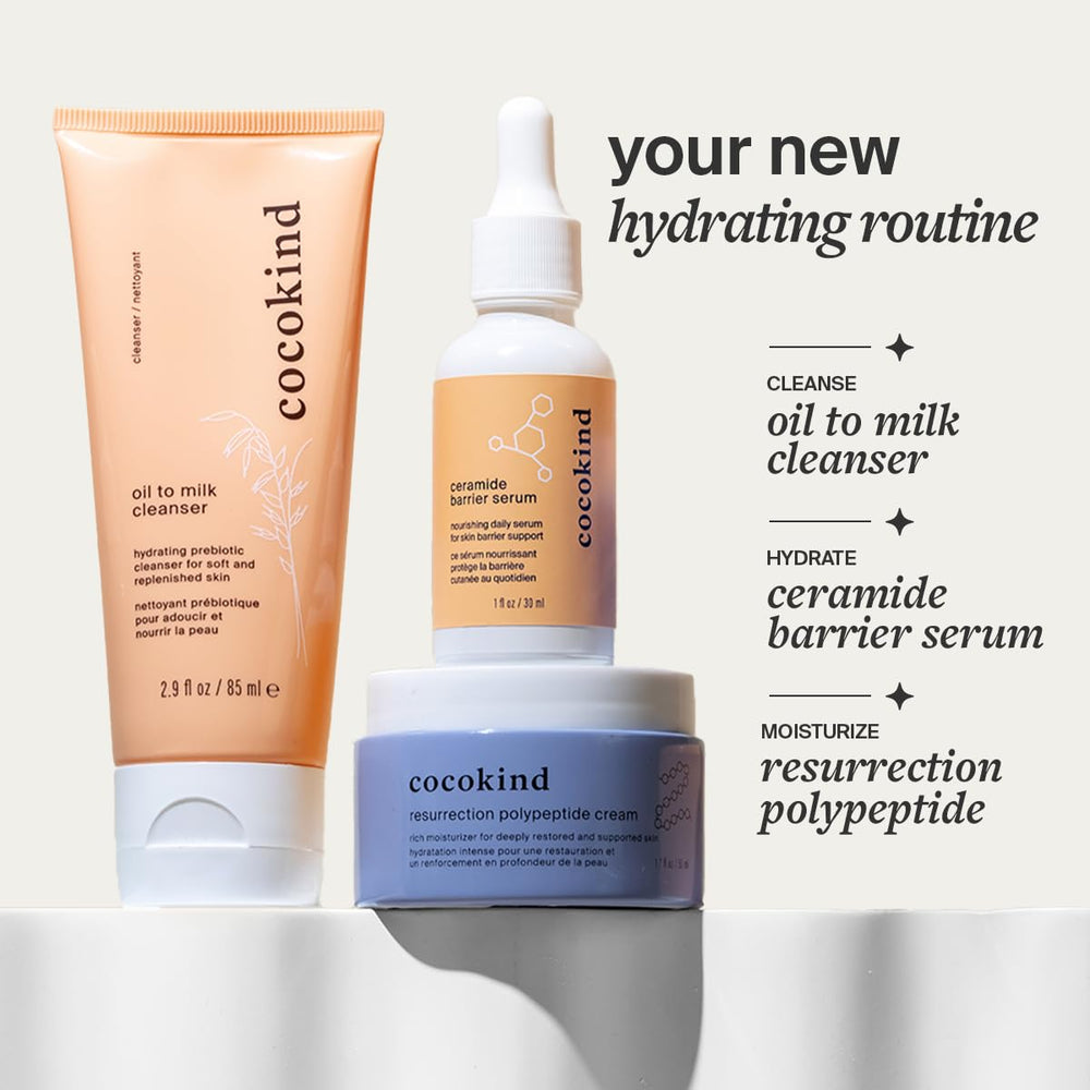 Key ingredients include resurrection plant extract and peptides for hydration