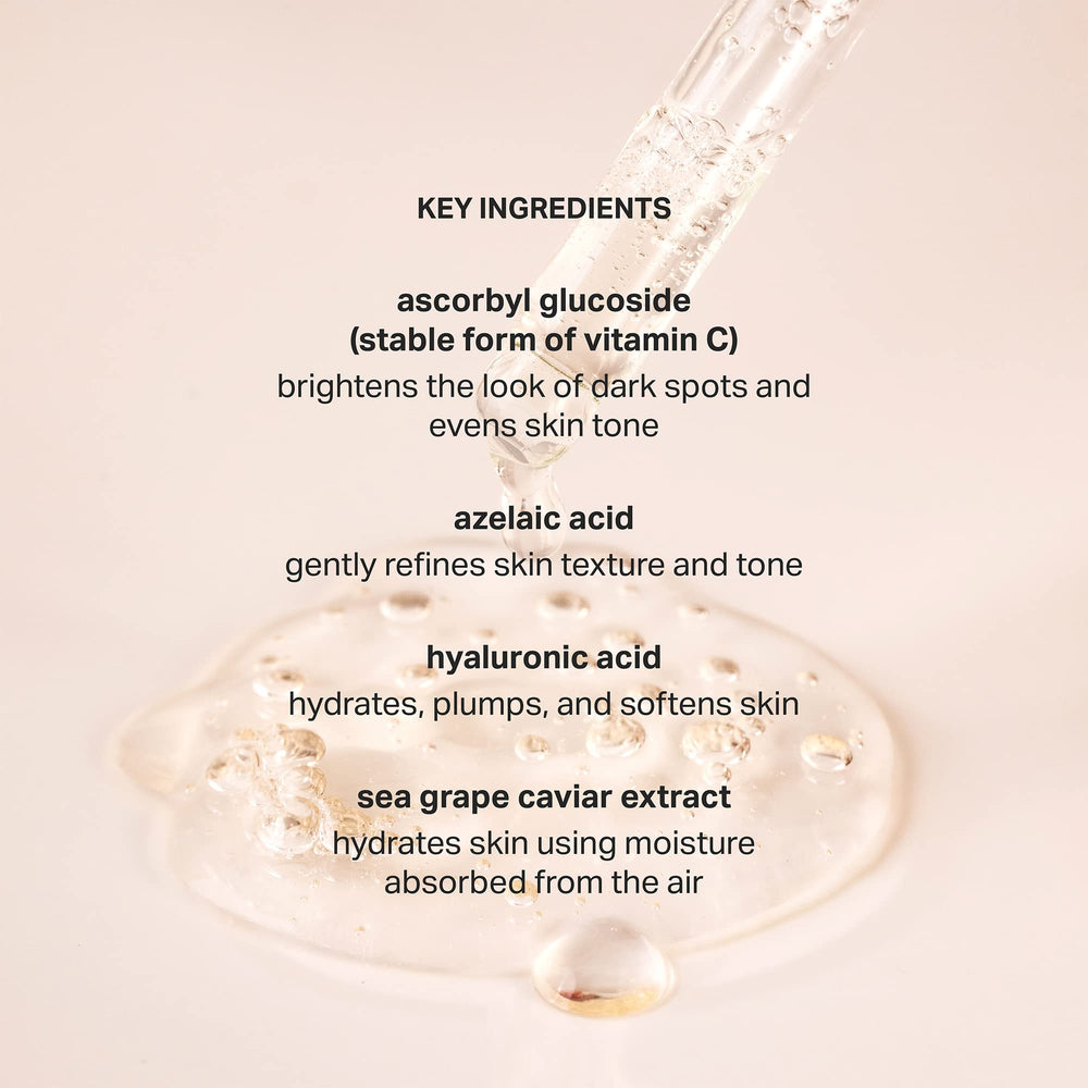 Close-up of Cocokind Sea Grape Caviar hydration in serum