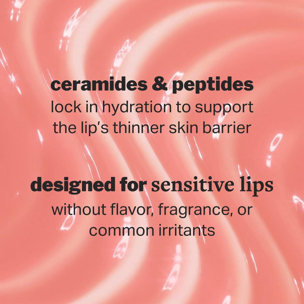 Cocokind fragrance-free balm designed for sensitive lips and delicate lip skin.