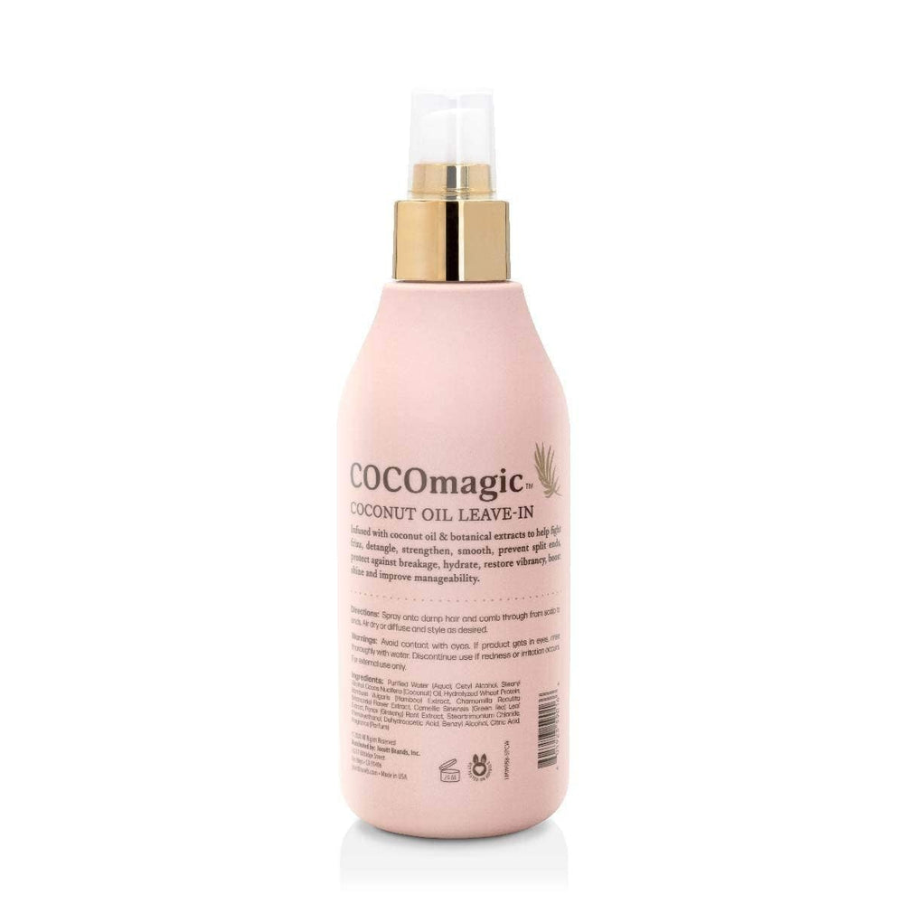 Cocomagic leave-in treatment pump dispense for easy, mess-free application