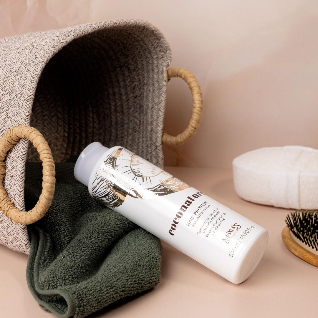 COCONATURE Hair Protein supports damage repair with nourishing oils