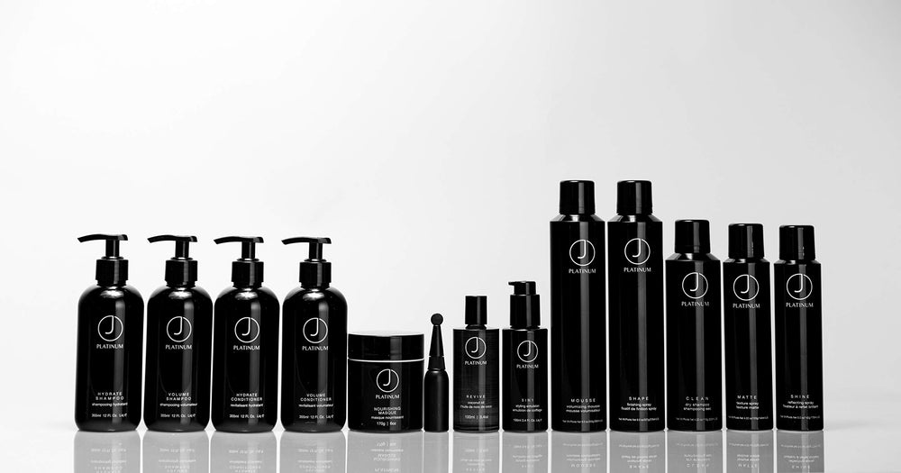 Coconut and argan oil blend highlighted in Platinum Revive formula