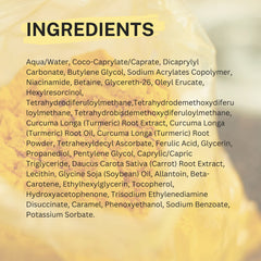 COCOONORIGINAL Hung Yen Turmeric Gel Cream golden swirl indicating anti-oxidant-rich formula.