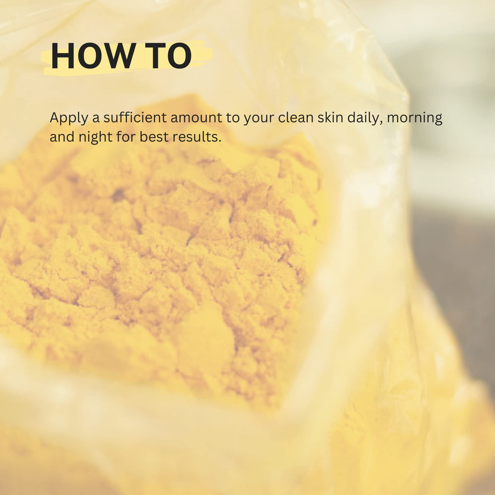 COCOONORIGINAL Hung Yen Turmeric Gel Cream ingredient close-up featuring curcumin and niacinamide benefits.