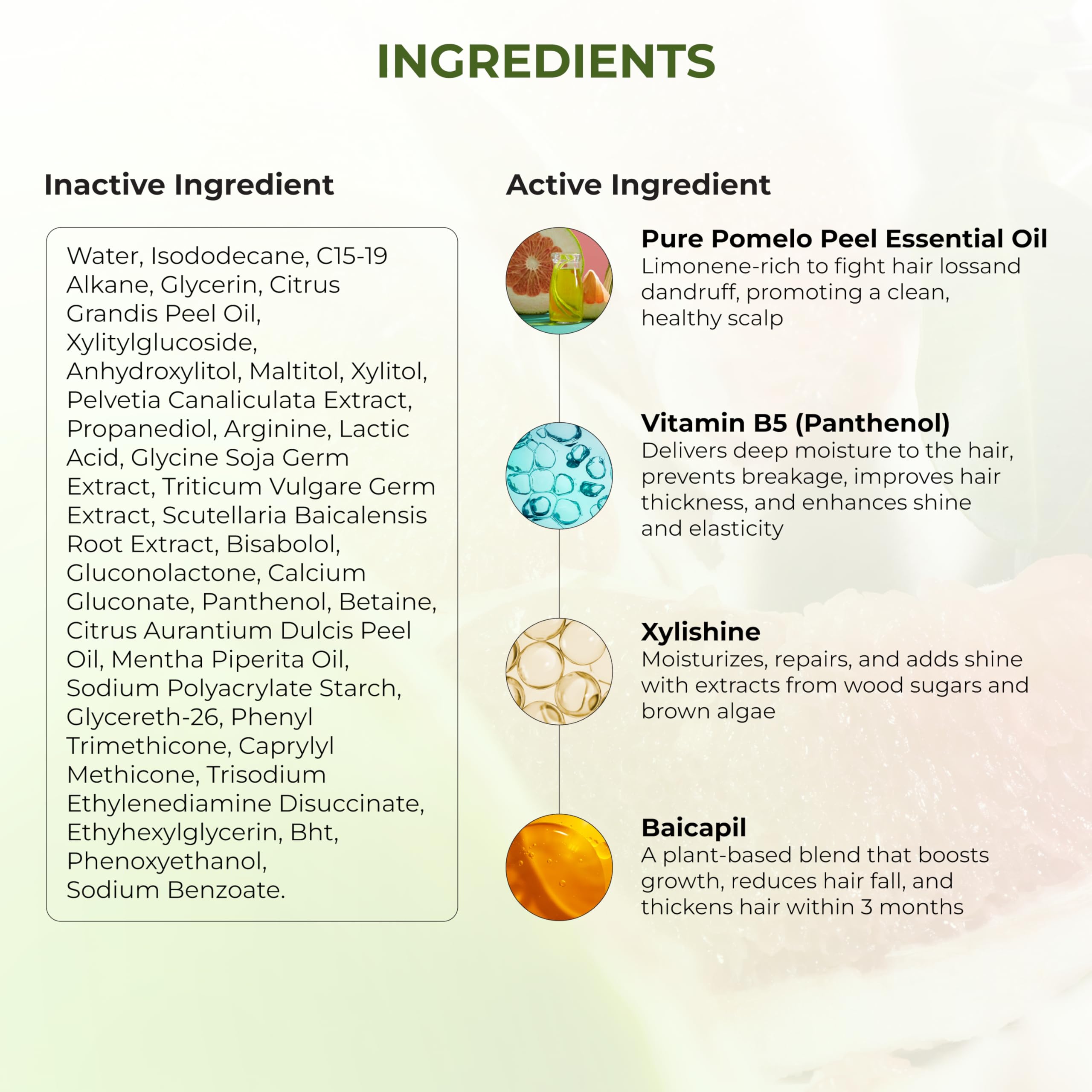 Cocoon Original Pomelo Oil Hair Tonic packaging box with vegan, cruelty-free seals.
