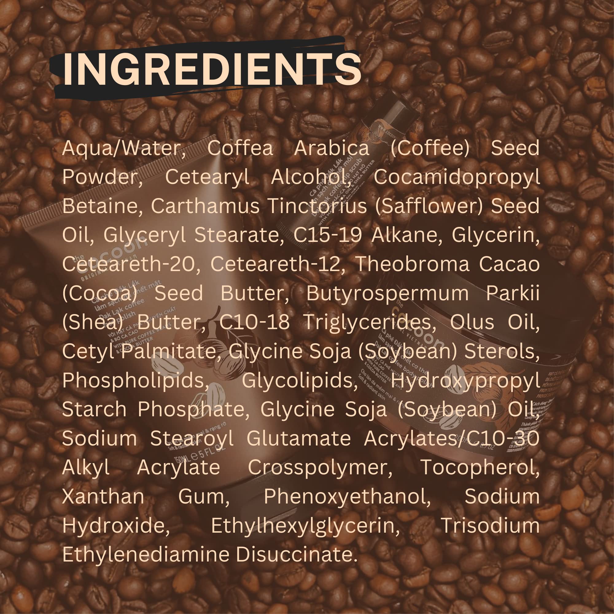 CocoonOriginal pores refreshed close-up of exfoliating texture